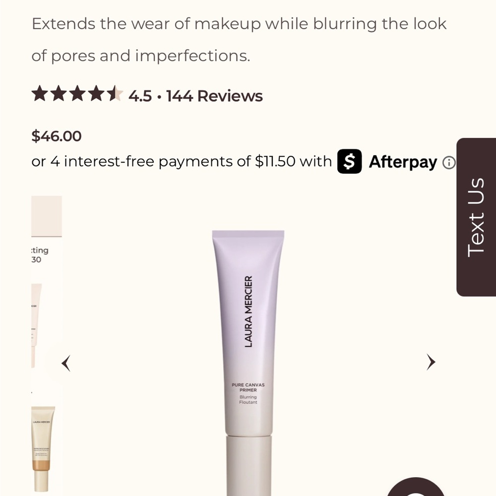 Laura Mercier Purple Primer for a Flawless Finish
